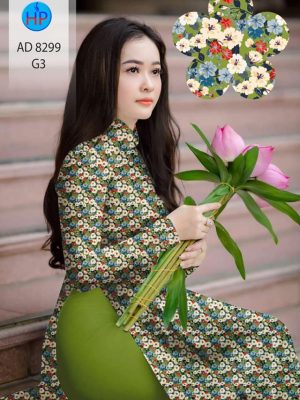 Vải áo dài hoa nhí mới ra AD 8299 32 1604375648 898 Vai ao dai hoa nhi moi ra AD 8299