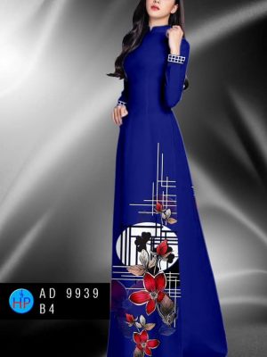 Vải áo dài hoa in 3D mới ra AD 9939 27 1604375809 206 Vai ao dai hoa in 3D moi ra AD 9939