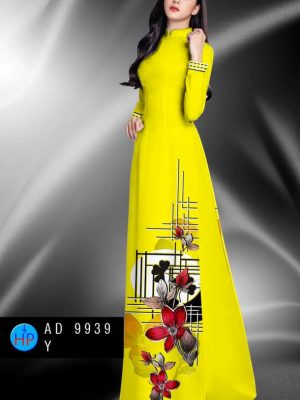 Vải áo dài hoa in 3D mới ra AD 9939 34 1604375811 480 Vai ao dai hoa in 3D moi ra AD 9939