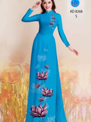 Vải áo dài hoa in 3D mới ra AD 8368 24 1604376185 478 Vai ao dai hoa in 3D moi ra AD 8368