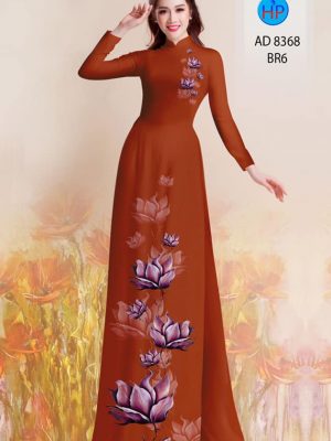 Vải áo dài hoa in 3D mới ra AD 8368 34 1604376187 187 Vai ao dai hoa in 3D moi ra AD 8368