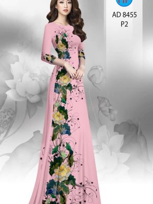 Vải áo dài hoa sen mới ra AD 8455 21 1604547815 973 Vai ao dai hoa sen moi ra AD 8455