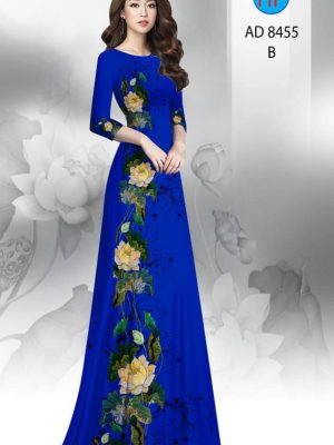 Vải áo dài hoa sen mới ra AD 8455 28 1604547817 245 Vai ao dai hoa sen moi ra AD 8455