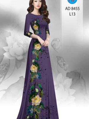Vải áo dài hoa sen mới ra AD 8455 32 1604547818 502 Vai ao dai hoa sen moi ra AD 8455