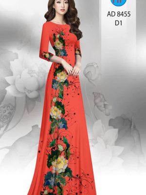 Vải áo dài hoa sen mới ra AD 8455 35 1604547819 258 Vai ao dai hoa sen moi ra AD 8455
