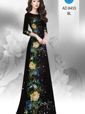 Vải áo dài hoa sen mới ra AD 8455 36 1604547819 570 Vai ao dai hoa sen moi ra AD 8455