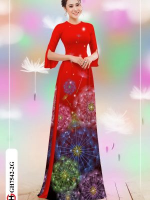 Vải áo dài hoa bồ công anh thiết kế 2020 AD GH7542 20 1604549008 74 Vai ao dai hoa bo cong anh thiet ke 2020