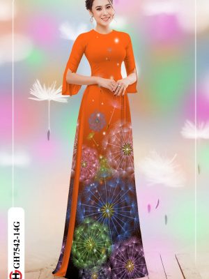 Vải áo dài hoa bồ công anh thiết kế 2020 AD GH7542 21 1604549008 897 Vai ao dai hoa bo cong anh thiet ke 2020
