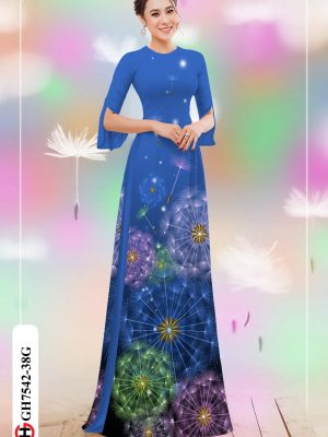 Vải áo dài hoa bồ công anh thiết kế 2020 AD GH7542 22 1604549009 158 Vai ao dai hoa bo cong anh thiet ke 2020