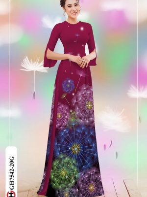 Vải áo dài hoa bồ công anh thiết kế 2020 AD GH7542 25 1604549010 197 Vai ao dai hoa bo cong anh thiet ke 2020