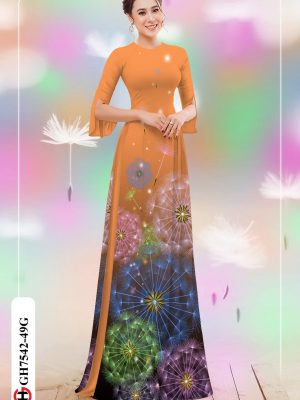 Vải áo dài hoa bồ công anh thiết kế 2020 AD GH7542 28 1604549010 543 Vai ao dai hoa bo cong anh thiet ke 2020