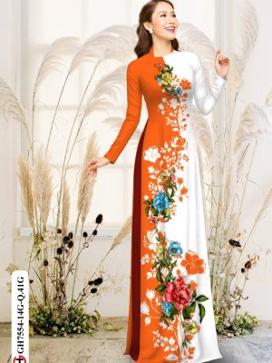 Vải áo dài hoa in 3D mới ra AD GH7554 22 1604549207 125 Vai ao dai hoa in 3D moi ra AD GH7554