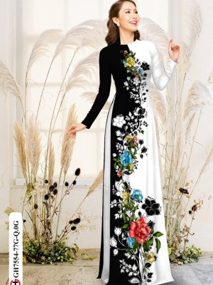 Vải áo dài hoa in 3D mới ra AD GH7554 28 1604549208 504 Vai ao dai hoa in 3D moi ra AD GH7554