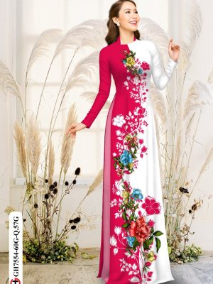 Vải áo dài hoa in 3D mới ra AD GH7554 25 1604549208 527 Vai ao dai hoa in 3D moi ra AD GH7554