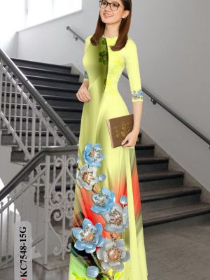 Vải áo dài hoa in 3D thiết kế 2020 AD KC7548 18 1604549487 915 Vai ao dai hoa in 3D thiet ke 2020 AD