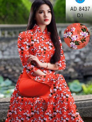 Vải áo dài hoa nhí kiểu mới AD 8437 22 1604549984 830 Vai ao dai hoa nhi kieu moi AD 8437