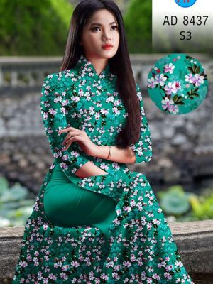 Vải áo dài hoa nhí kiểu mới AD 8437 25 1604549985 955 Vai ao dai hoa nhi kieu moi AD 8437