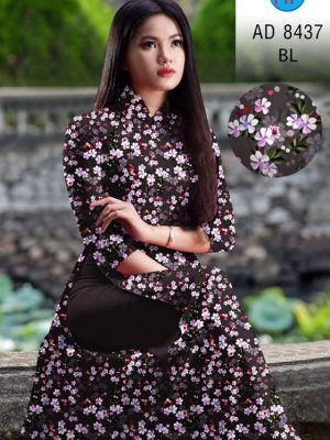 Vải áo dài hoa nhí kiểu mới AD 8437 32 1604549986 66 Vai ao dai hoa nhi kieu moi AD 8437