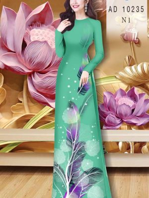 Vải áo dài lông vũ mới ra AD 10235 23 1604550340 819 Vai ao dai long vu moi ra AD 10235