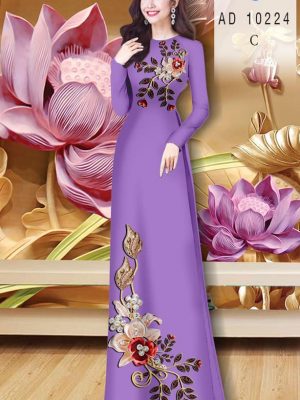 Vải áo dài hoa in 3D thiết kế 2020 AD 10224 24 1604721672 957 Vai ao dai hoa in 3D thiet ke 2020 AD