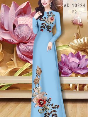 Vải áo dài hoa in 3D thiết kế 2020 AD 10224 29 1604721673 302 Vai ao dai hoa in 3D thiet ke 2020 AD