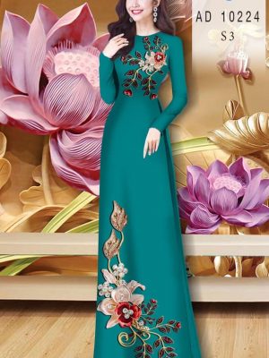 Vải áo dài hoa in 3D thiết kế 2020 AD 10224 26 1604721673 419 Vai ao dai hoa in 3D thiet ke 2020 AD