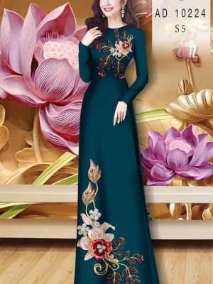 Vải áo dài hoa in 3D thiết kế 2020 AD 10224 31 1604721674 137 Vai ao dai hoa in 3D thiet ke 2020 AD
