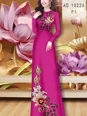 Vải áo dài hoa in 3D thiết kế 2020 AD 10224 34 1604721674 265 Vai ao dai hoa in 3D thiet ke 2020 AD