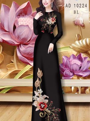 Vải áo dài hoa in 3D thiết kế 2020 AD 10224 37 1604721675 14 Vai ao dai hoa in 3D thiet ke 2020 AD