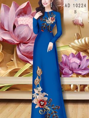 Vải áo dài hoa in 3D thiết kế 2020 AD 10224 39 1604721675 59 Vai ao dai hoa in 3D thiet ke 2020 AD