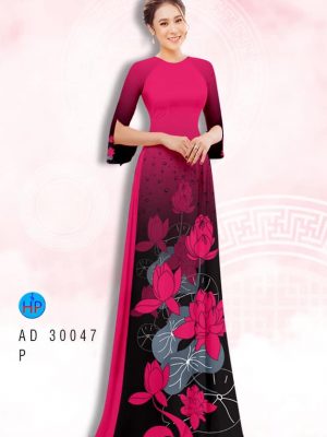 Vải áo dài hoa sen thiết kế 2020 AD 30047 31 1604721838 909 Vai ao dai hoa sen thiet ke 2020 AD 30047