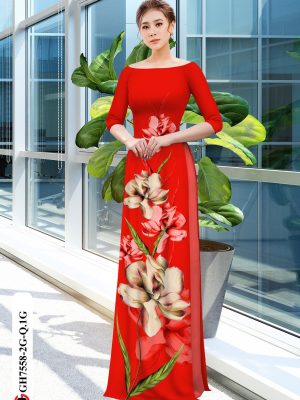 Vải áo dài hoa in 3D thiết kế 2020 AD GH7558 23 1604725409 728 Vai ao dai hoa in 3D thiet ke 2020 AD