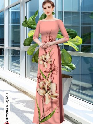 Vải áo dài hoa in 3D thiết kế 2020 AD GH7558 24 1604725409 916 Vai ao dai hoa in 3D thiet ke 2020 AD