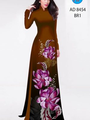 Vải áo dài hoa in 3D kiểu mới AD 8454 29 1604725645 321 Vai ao dai hoa in 3D kieu moi AD 8454