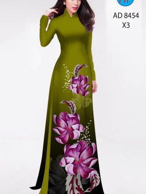 Vải áo dài hoa in 3D kiểu mới AD 8454 32 1604725645 996 Vai ao dai hoa in 3D kieu moi AD 8454