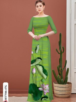 1604725906 963 Vai ao dai hoa sen kieu moi AD HT7546