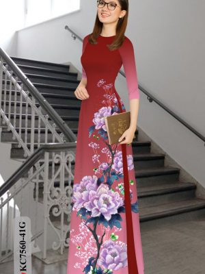 Vải áo dài hoa in 3D thiết kế 2020 AD KC7560 22 1604726317 13 Vai ao dai hoa in 3D thiet ke 2020 AD