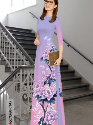 Vải áo dài hoa in 3D thiết kế 2020 AD KC7560 28 1604726318 446 Vai ao dai hoa in 3D thiet ke 2020 AD