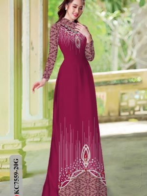 Vải áo dài hoa văn độc đáo kiểu mới AD KC7559 21 1604726506 176 Vai ao dai hoa van doc dao kieu moi AD