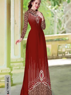 Vải áo dài hoa văn độc đáo kiểu mới AD KC7559 23 1604726506 181 Vai ao dai hoa van doc dao kieu moi AD
