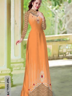Vải áo dài hoa văn độc đáo kiểu mới AD KC7559 26 1604726507 933 Vai ao dai hoa van doc dao kieu moi AD