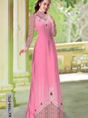 Vải áo dài hoa văn độc đáo kiểu mới AD KC7559 28 1604726507 969 Vai ao dai hoa van doc dao kieu moi AD