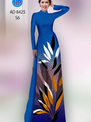 Vải áo dài in hình lá mới ra AD 8425 25 1604727360 285 Vai ao dai in hinh la moi ra AD 8425