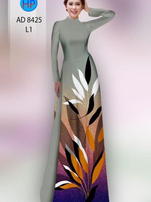 Vải áo dài in hình lá mới ra AD 8425 30 1604727361 280 Vai ao dai in hinh la moi ra AD 8425