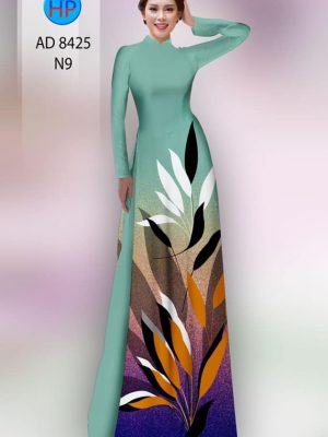 Vải áo dài in hình lá mới ra AD 8425 28 1604727361 641 Vai ao dai in hinh la moi ra AD 8425
