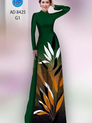 Vải áo dài in hình lá mới ra AD 8425 34 1604727362 587 Vai ao dai in hinh la moi ra AD 8425