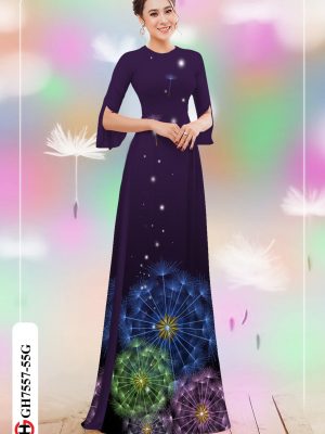 Vải áo dài hoa bồ công anh mới ra AD GH7557 23 1604727572 470 Vai ao dai hoa bo cong anh moi ra AD