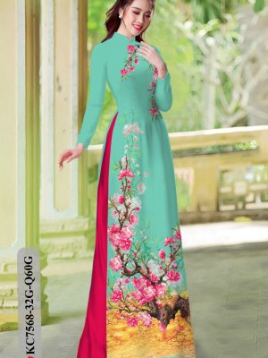 Vải áo dài hoa in 3D mới ra AD KC7568 19 1604727767 237 Vai ao dai hoa in 3D moi ra AD KC7568