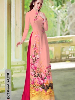 Vải áo dài hoa in 3D mới ra AD KC7568 23 1604727768 899 Vai ao dai hoa in 3D moi ra AD KC7568