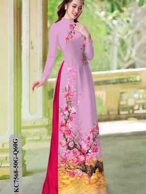Vải áo dài hoa in 3D mới ra AD KC7568 27 1604727769 689 Vai ao dai hoa in 3D moi ra AD KC7568